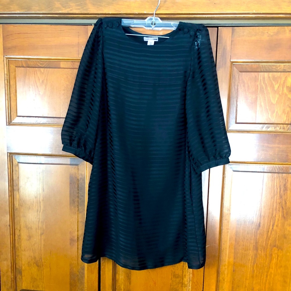 H&M Mini Black Dress Size 4